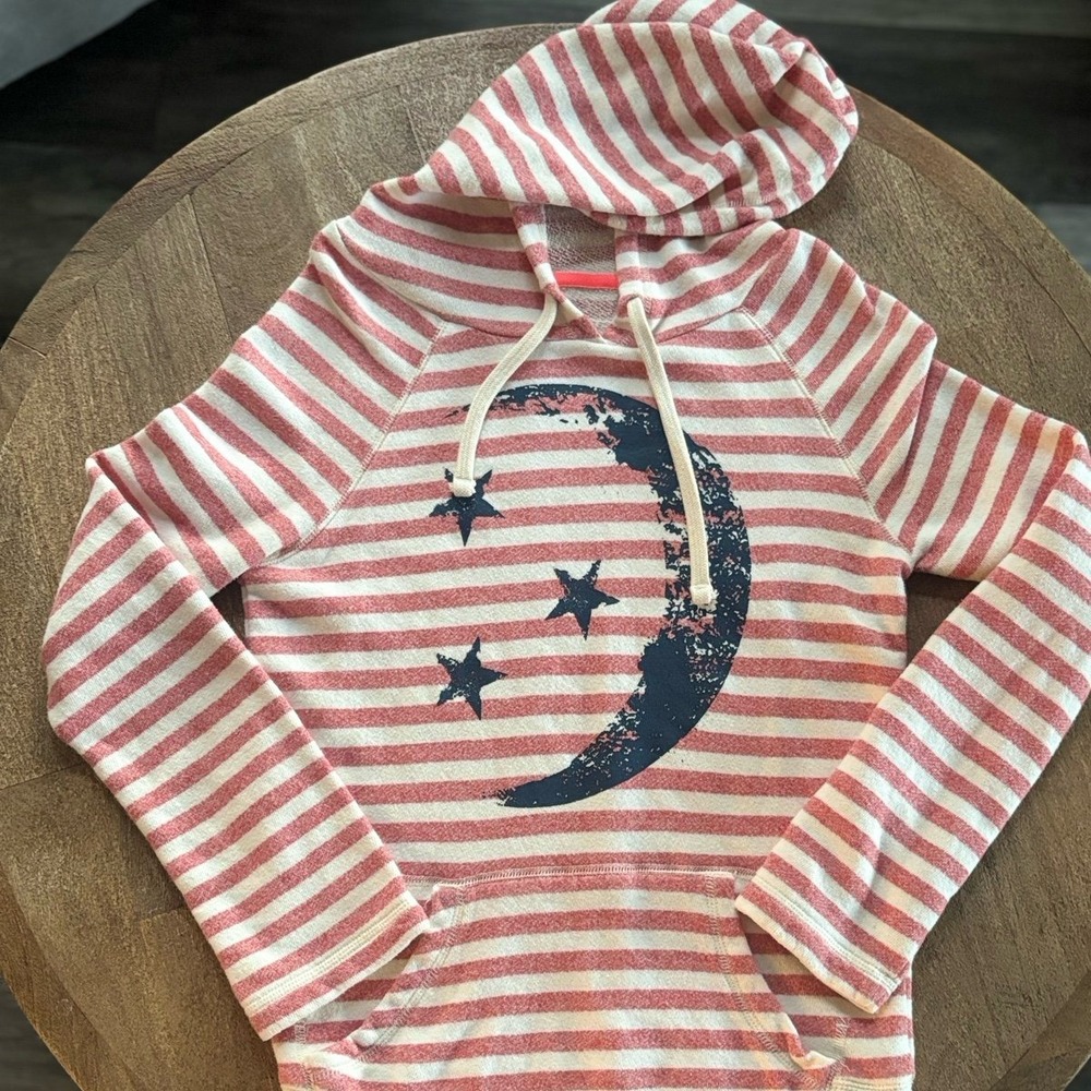 Billabong Women's Hoodie with Crescent Moon & Stars S Small